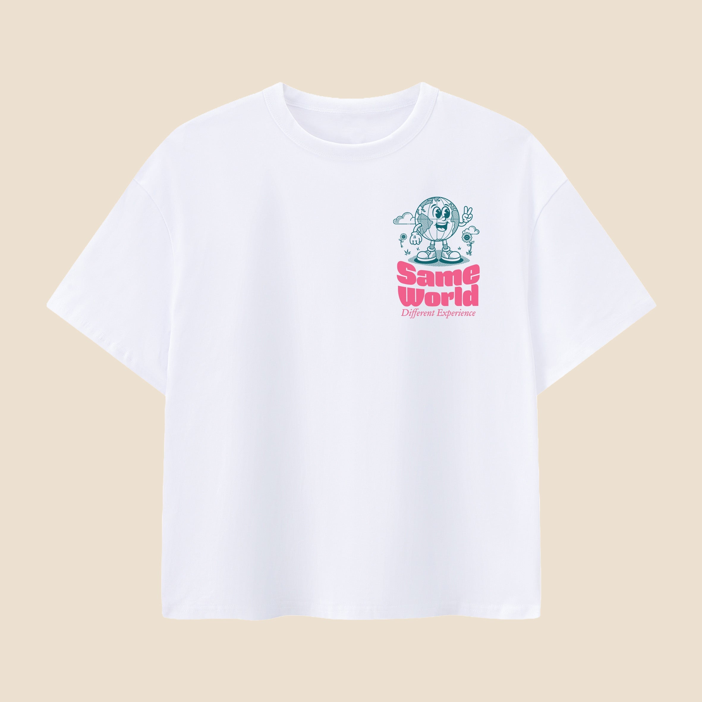 Girls Same World Different Experience T-shirt