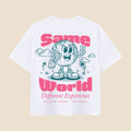 Girls Same World Different Experience T-shirt